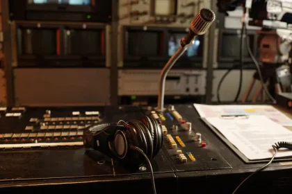 Station radio illustrant radio courtoisie